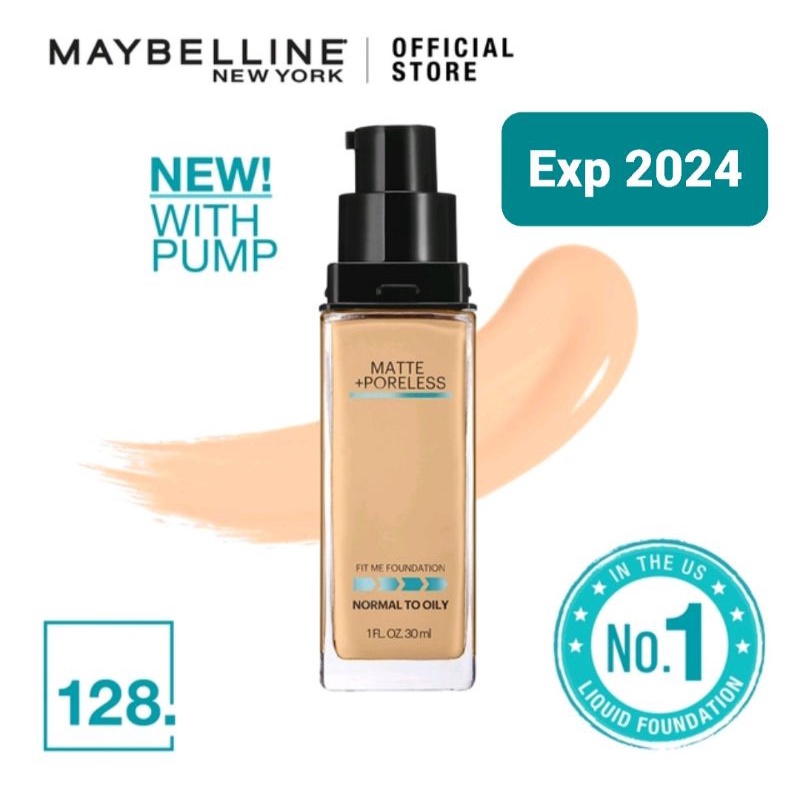 Maybelline Fit Me! Matte+Poreless Liquid Matte Foundation