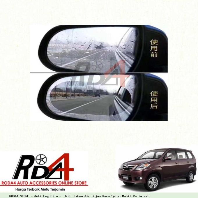 Anti Fog Film - Anti Embum Air Hujan Kaca Spion Mobil Xenia vvti rod4