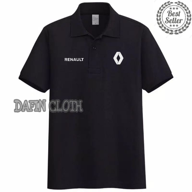 Polo shirt Kaos Kerah Pria Renault Terbaru