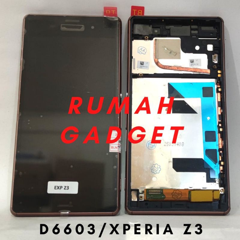 LCD XPERIA Z3 D6603 FULLFRAME TOUCHSCREEN