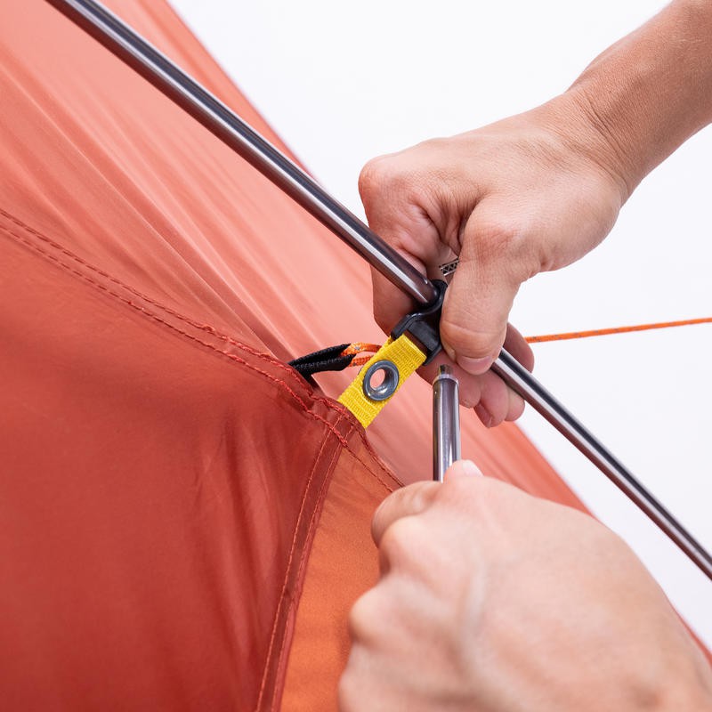 FORCLAZ Tenda Trekking 3 Ultralight Tiang Alumunium Untuk 2 Orang