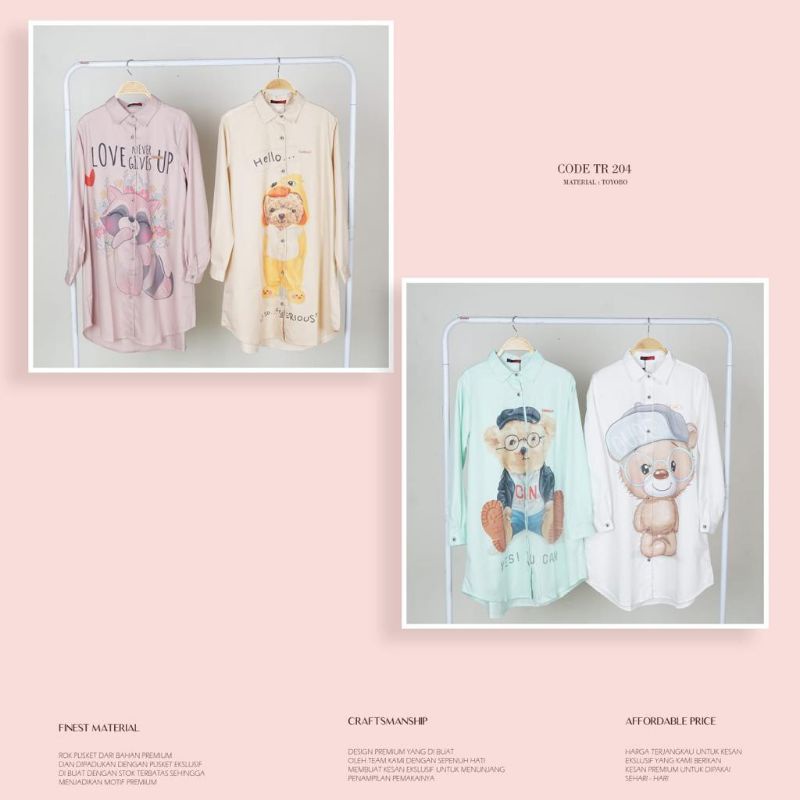 Malakai basic tunik nymphi