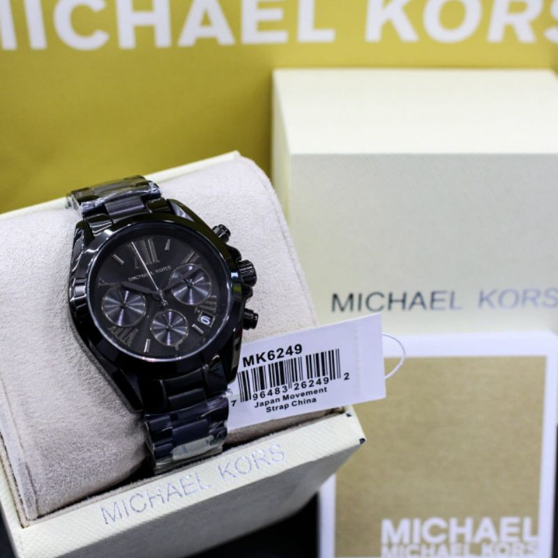 JAM TANGAN MICHAEL KORS PRIA MK-6249 STAINLESS STEEL ORIGINAL BM