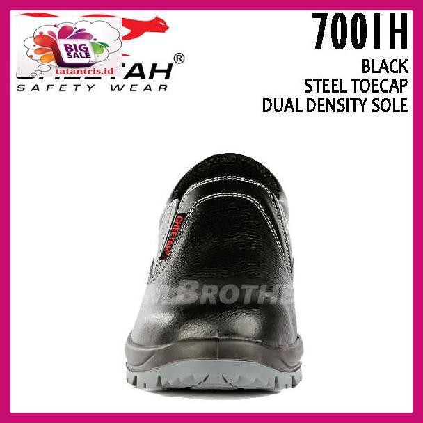 yr6fyp  sepatu safety shoes cheetah 7001h   size 5   38 rt5ety 