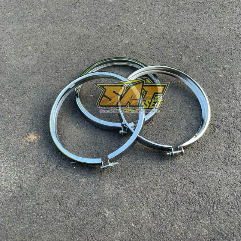 ring batok L2G /batok yl (crom)/list lampu /ring lampu depan /list batok lampu/L2G/YL /yasi (Ring Ba