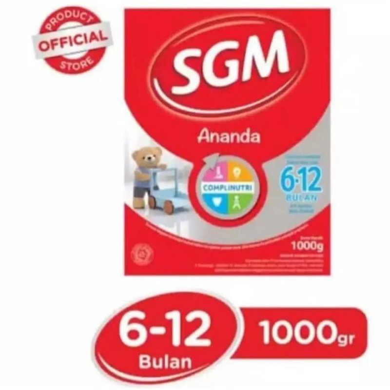 

susu sgm 6-12bulan