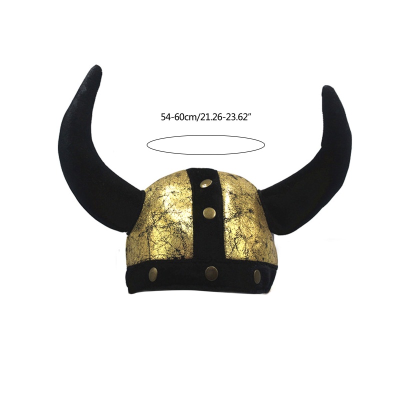 Topi Kostum Halloween Desain Kepala Banteng Untuk Dewasa