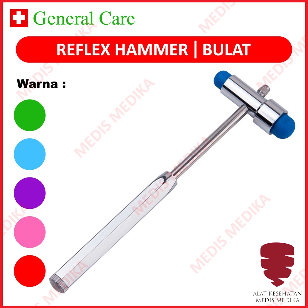 Reflek Percussion Hammer Bulat Buck Palu Kapsul Reflex Neurogical