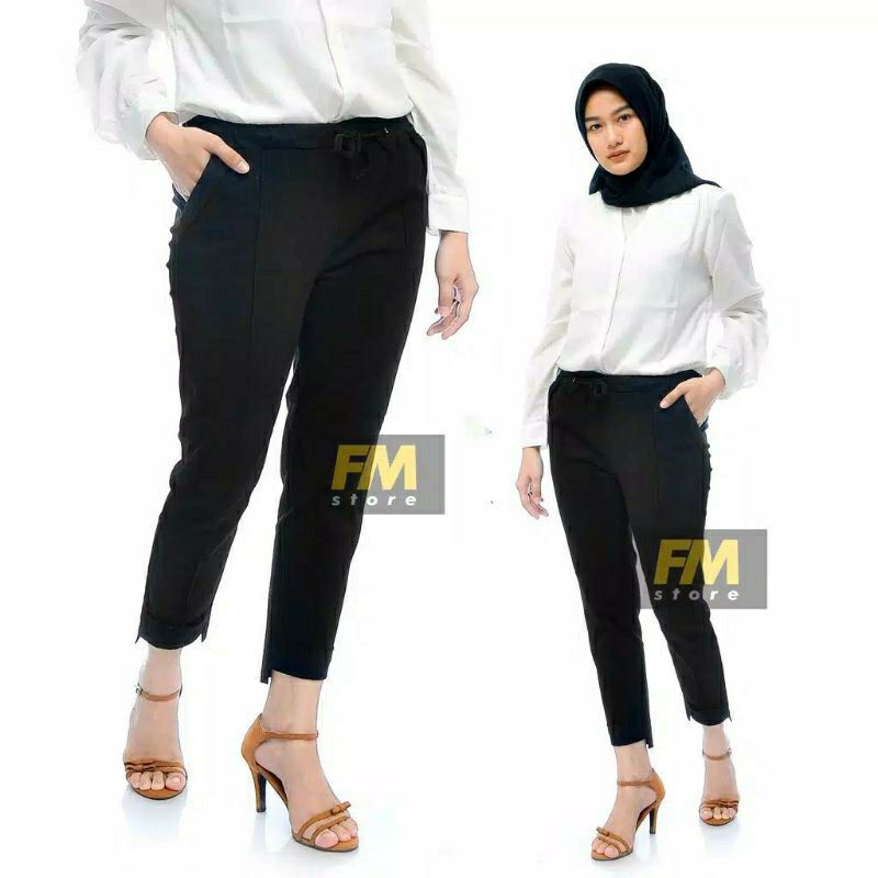 Celana Baggy Pants Wanita Premium Ukuran standar sampai jumbo XXL