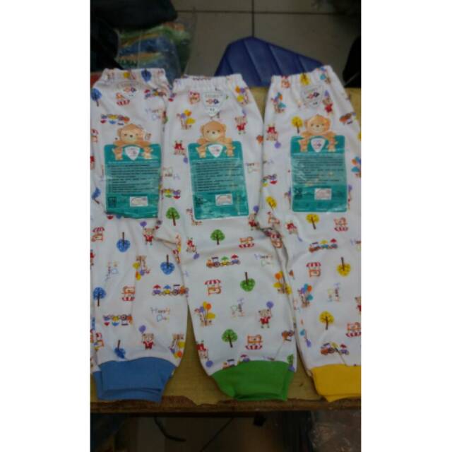 Celana panjang libby motif