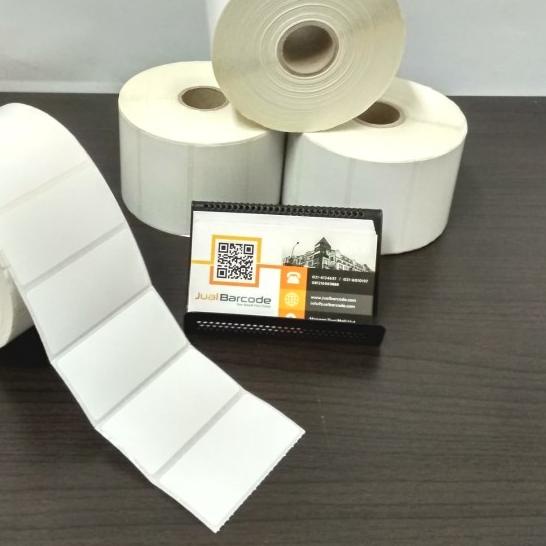 

♫ KERTAS STICKER LABEL PRINTER BARE 60 X 30 MM - 1 LINE - SEMICOATED ✻