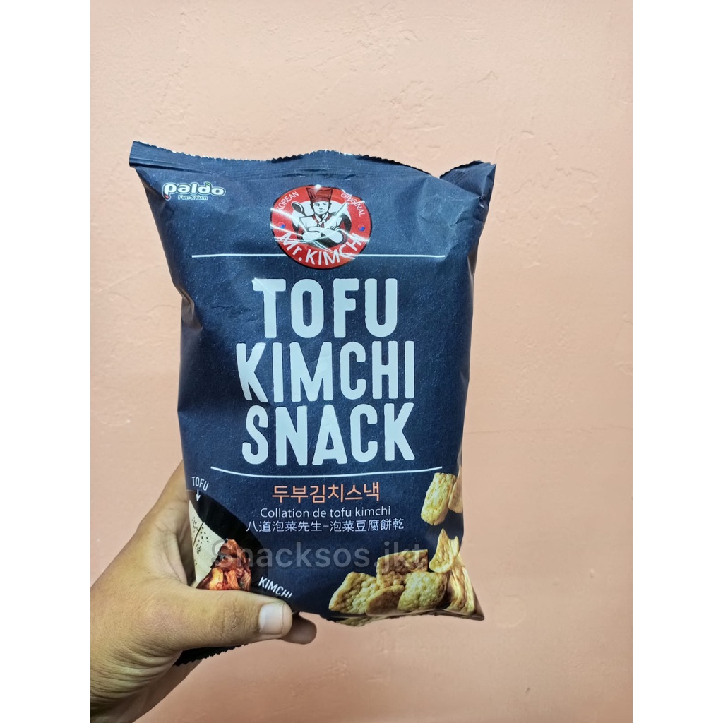 Jual PALDO MR.KIMCHI TOFU KIMCHI SNACK CHIPS KOREA 60GR Shopee Indonesia