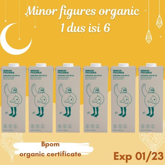 

(BISA COD) minor figures organic oatmilk 1 dus EKSLUSIF Kode 709