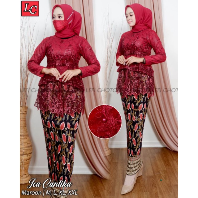 Kebaya Tunik / Tunik Brokat / Kebaya Modern / Kebaya tile / Kebaya Favorite / Batik Couple