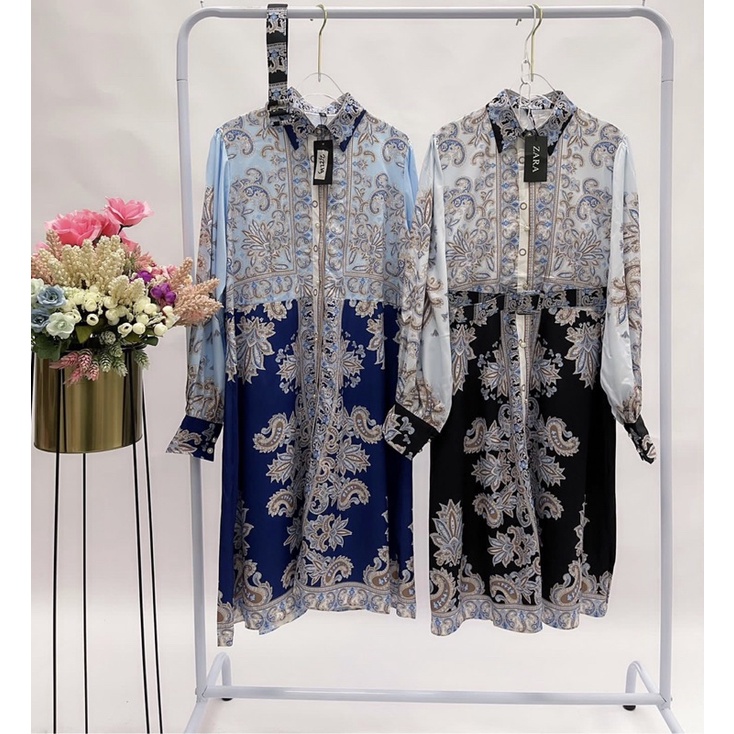 TUNIK ZARA IMPORT FREE BELT❤️