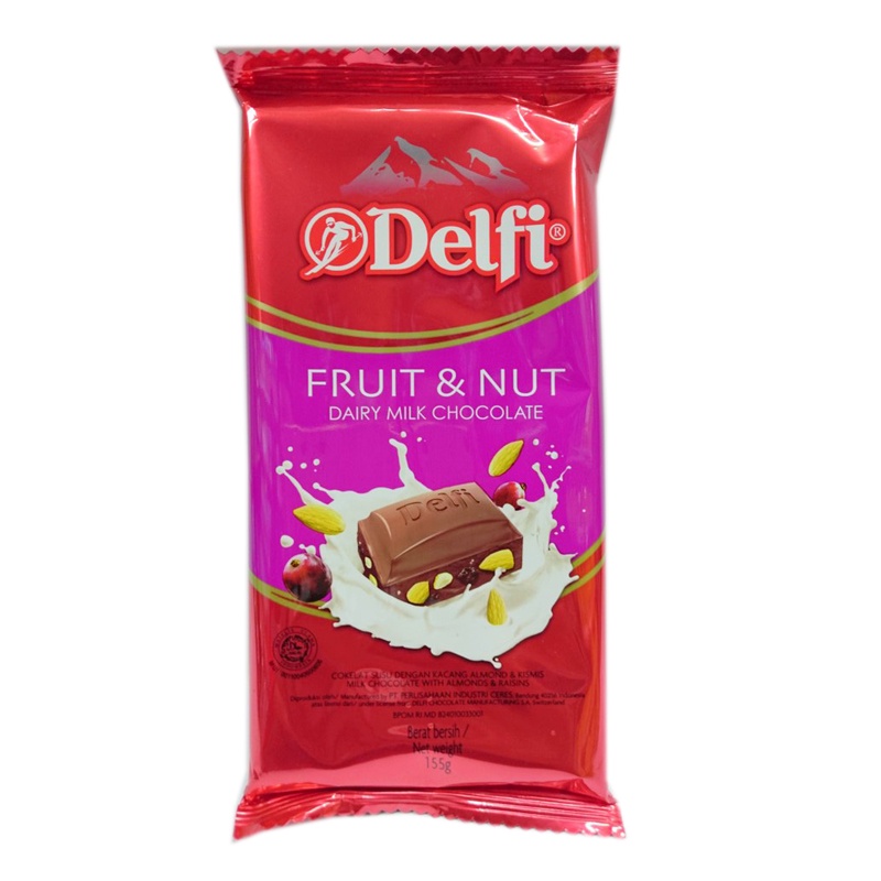 

Delfi Coklat Fruit&Nut 125Gr
