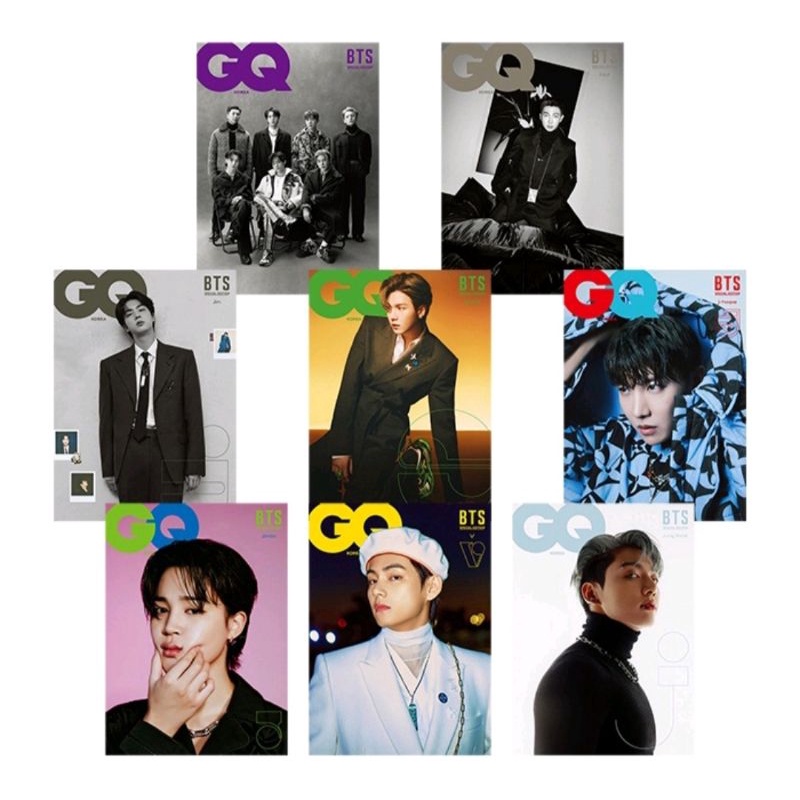 BTS GQ Vogue Korea (PO)