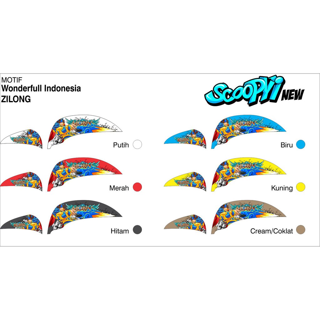 striping SCOOPY new - MOBILE LEGEND - ZILONG