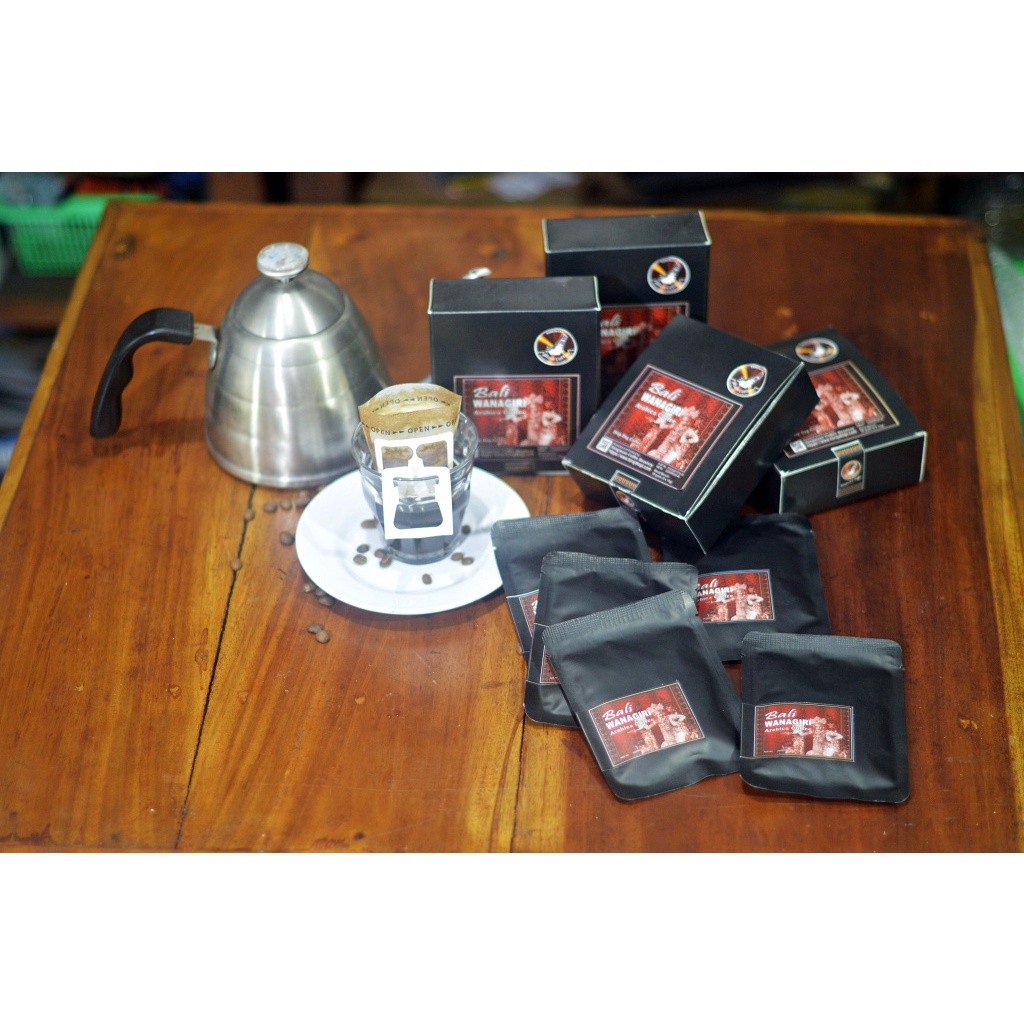 

Bali Wanagiri Arabica Coffee Filter Bag/ SANGMANE coffee drip 10 gram