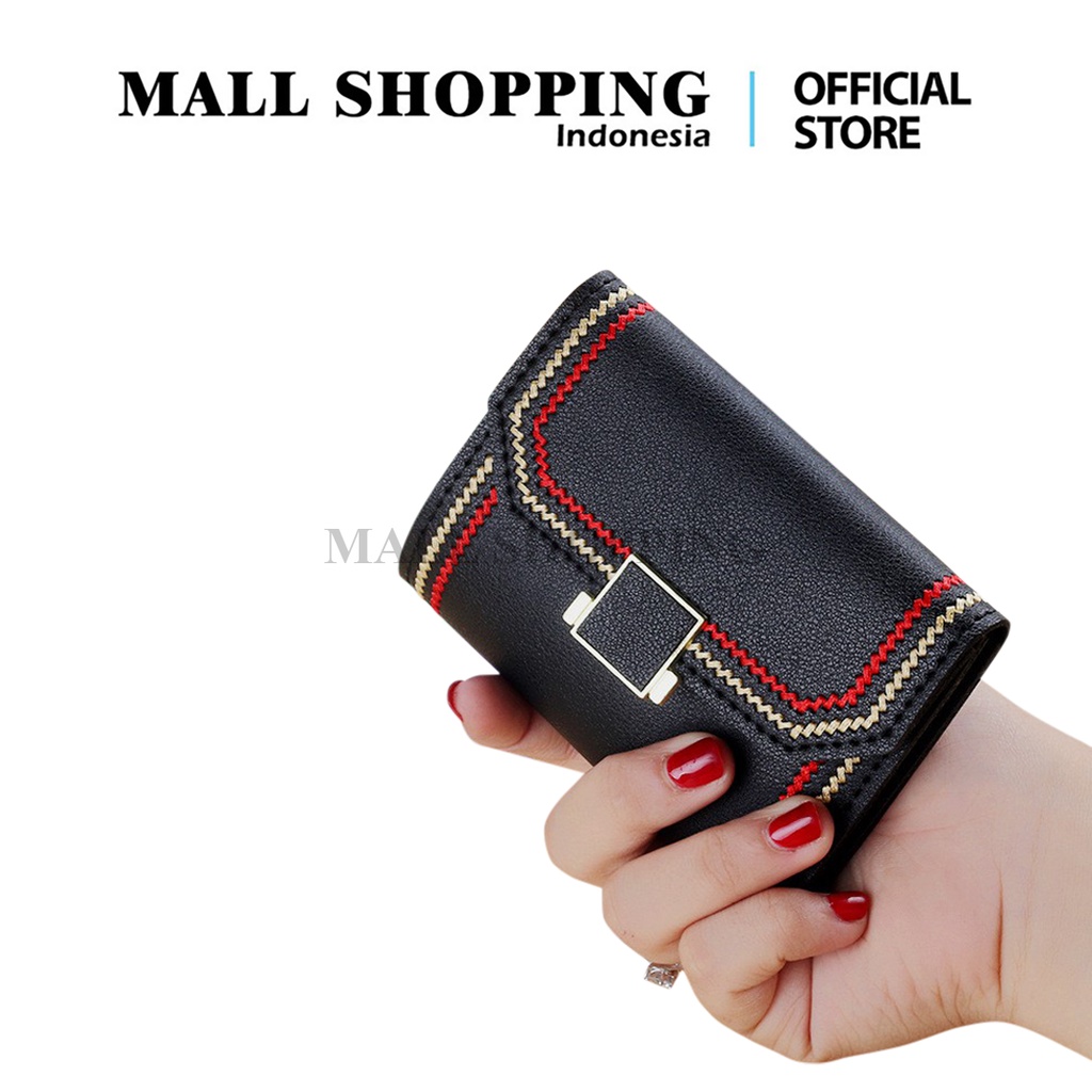 (COD) Dompet Retro Paragraf Pendek Dompet Lipat Forever MALL SHOPPING