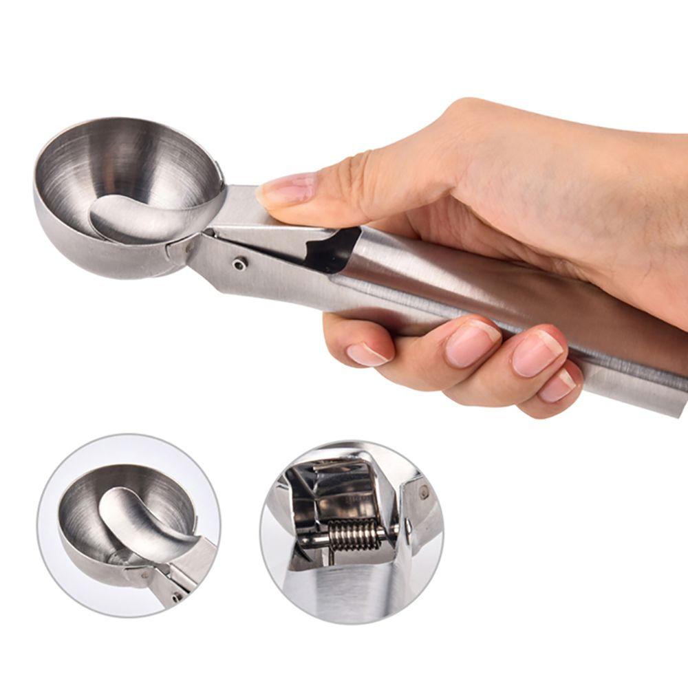 TOP Ice Cream Scoop Bar Perlengkapan Pembuat Bola Es Rumah Tangga Stainless Steel