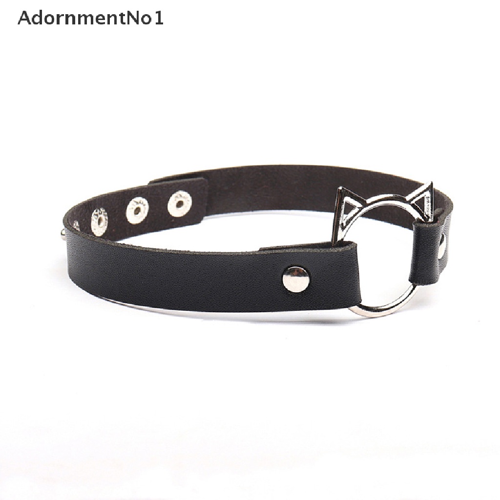 (AdornmentNo1) Kalung Choker Gaya Vintage Punk Motif Anime Spike Rivet Untuk Perhiasan Wanita / Hadiah