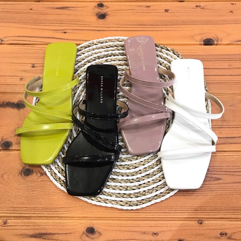 sendal teplek nanda milano