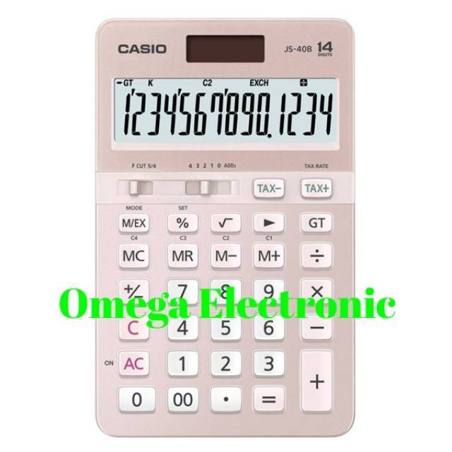 Casio Heavy Duty Calculator JS-40B - Kalkulator Kantor Office JS 40 B