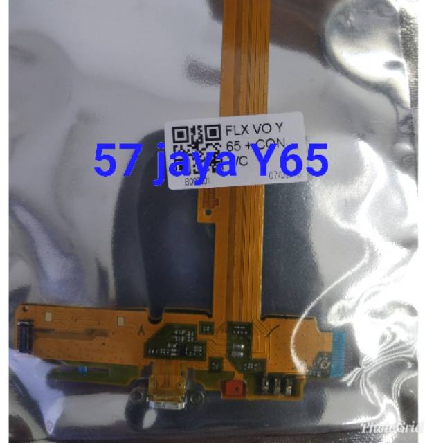 Flexible Konektor Charger Dan Lcd Vivo Y65 Original