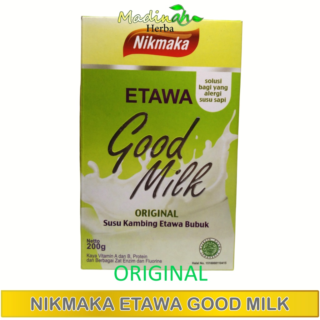 Nikmaka Susu Kambing Etawa Susu Bubuk | Etago Susu Etawa Plus Herbal