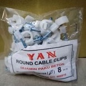 klem kabel YAN  8mm BETON TEMBOK