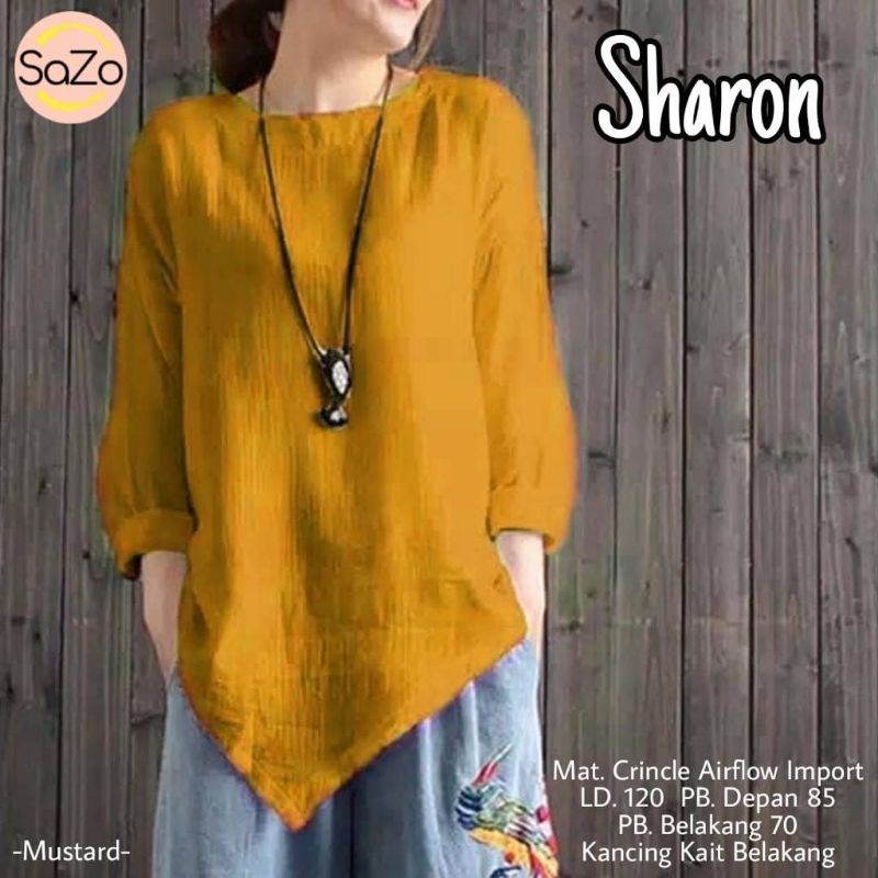 SHARON BLOUSE BAJU WANITA TERBARU