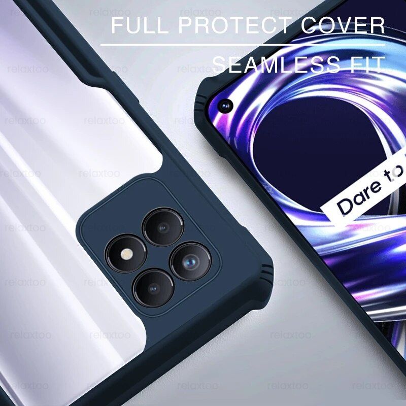 Case REALME 8i 8 8 5G 8 PRO Soft Case Shockproof Transparant Casing