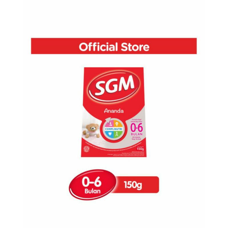 

SGM Ananda 0-6 Susu Formula Bayi Presinutri 150g