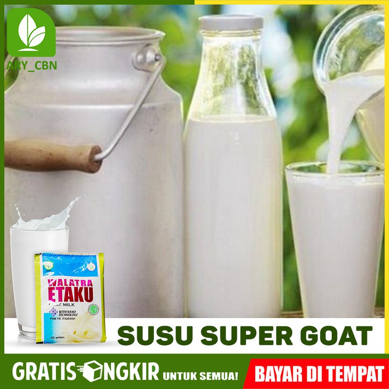 

Susu Super Goat - Grow Up Protein - Pengemuk Peninggi Badan Susu Kambing Murni Etaku di Cirebon