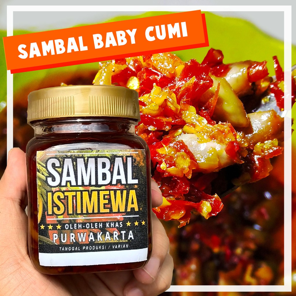 

Sambal Baby Cumi - SAMBAL ISTIMEWA PURWAKARTA