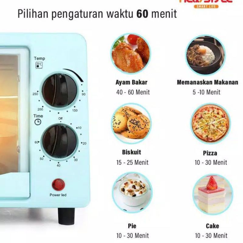 Oven Listrik , pemanggang , Kue , Electric Oven Button