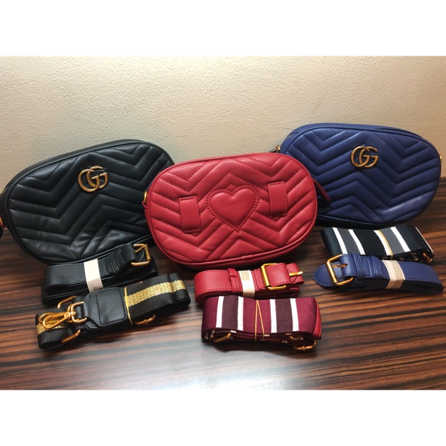 Gucci tas pinggang / Gucci Belt Double Strap