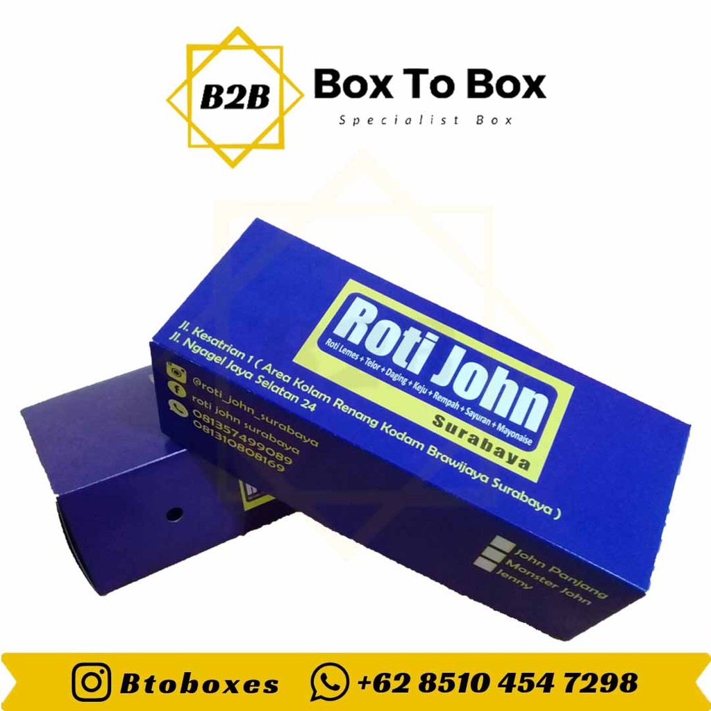 Custom dus untuk berbagai kemasan dari makanan atau industri