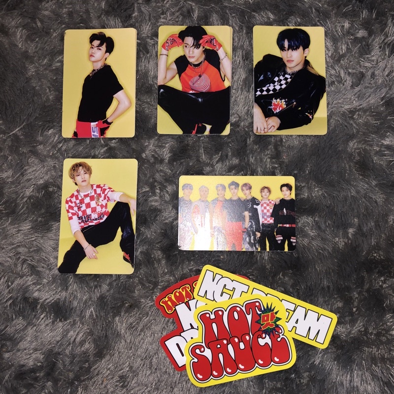 PC Sticker NCT DREAM HOT SAUCE Jeno/Jaemin/Mark/Chenle/group/lungage sticker