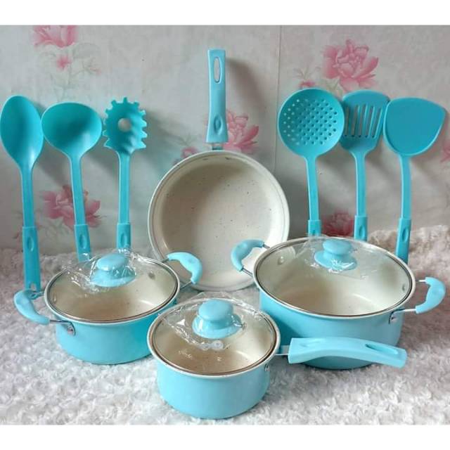 Panci Set Keramik Tri J