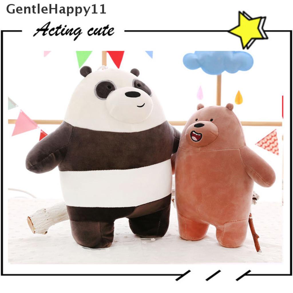 Gentlehappy Boneka We Bare Bears 9 Bahan Plush