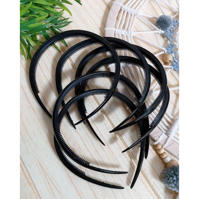 BANDO POLOS HITAM MEDIUM