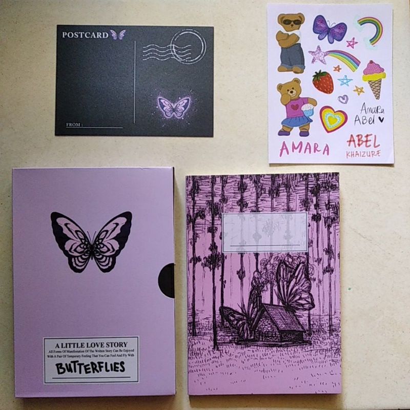 [PRELOVED] Novel Butterflies by Alesacakes