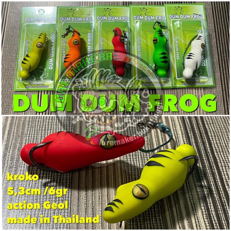 LURE DUM DUM FROG KROKO ASLI THAILAND
