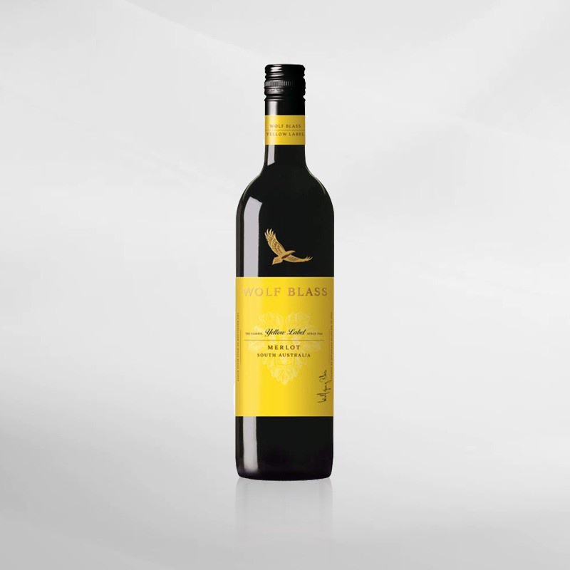 Wolf Blass Yellow Label Merlot 750Ml ( Original &amp; Resmi By Vinyard )