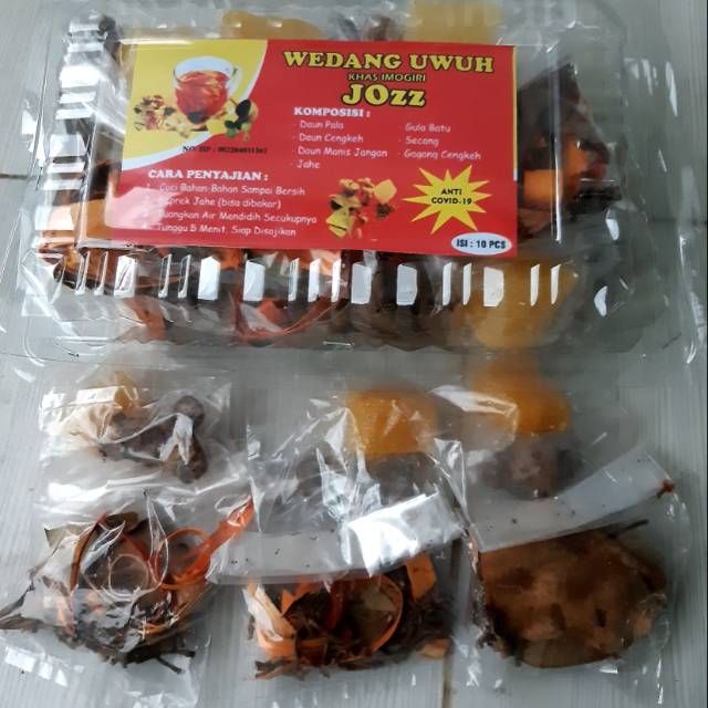 

[BISA COD] READY WEDANG UWUH isi 10pcs KOMPLIT DENGAN JAHE DAN GULA BATU