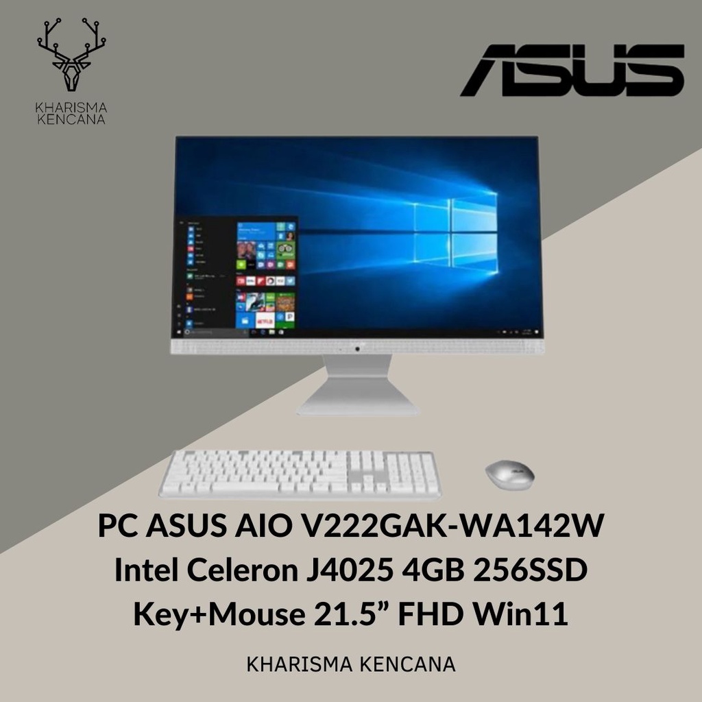 Jual Pc Asus Aio V Gak Wa W Celeron J Gb Ssd Fhd