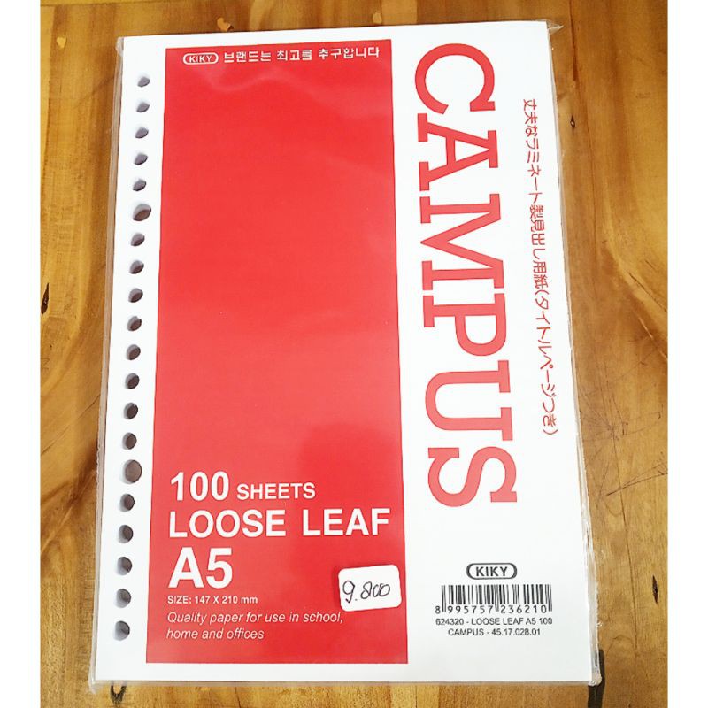 

Loose Leaf A5 Kiky Isi 100