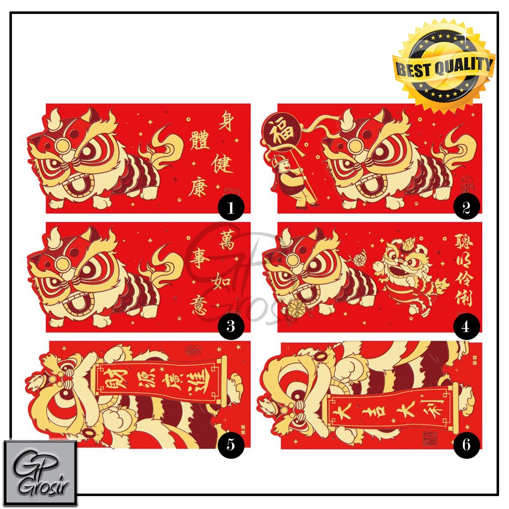 

ANGPAO IMLEK PANJANG TAHUN MACAN HARIMAU 2022 / TAHUN BARU IMLEK